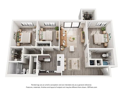 Floor plan C2C The Tradition