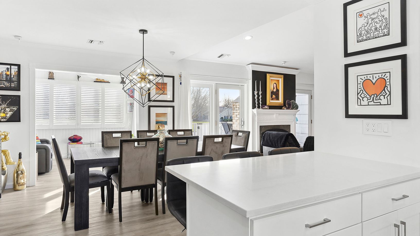 Kitchen to Dining