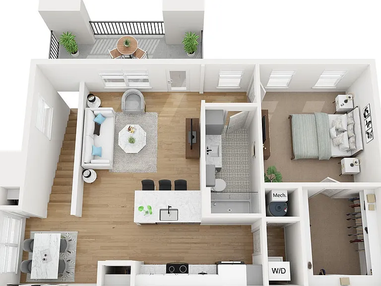 A4-U floor plan Arbolada