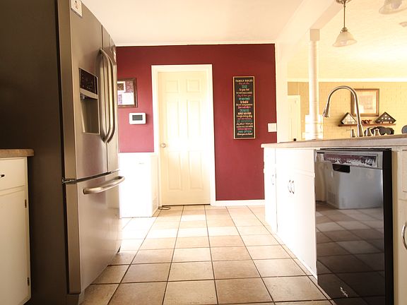 Kitchen view with appliances