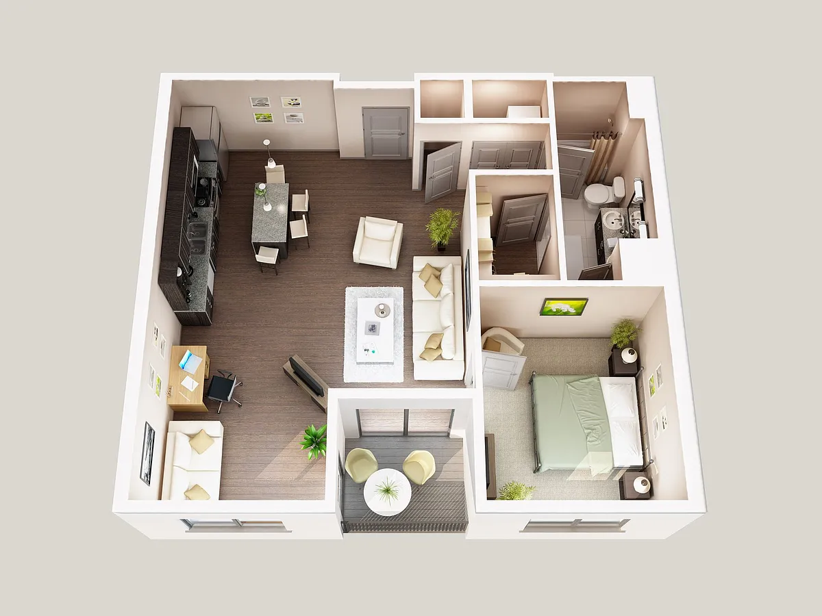 Floor plan Bombeck