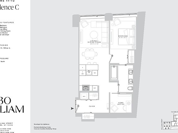 2nd image of 130 William St APT 12C