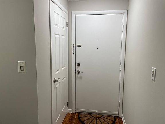 Main door and closet