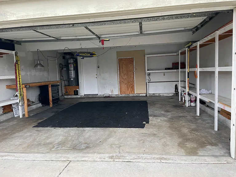 Two car garage