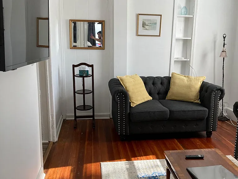 Spacious for a couch and loveseat