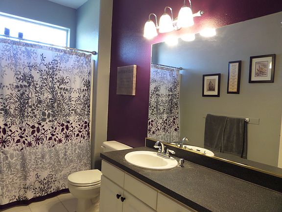 The guest bathroom