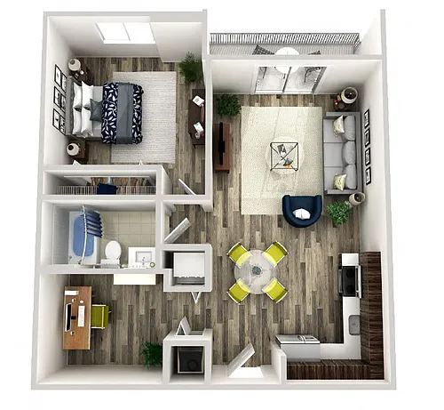 Floor plan Buccaneer
