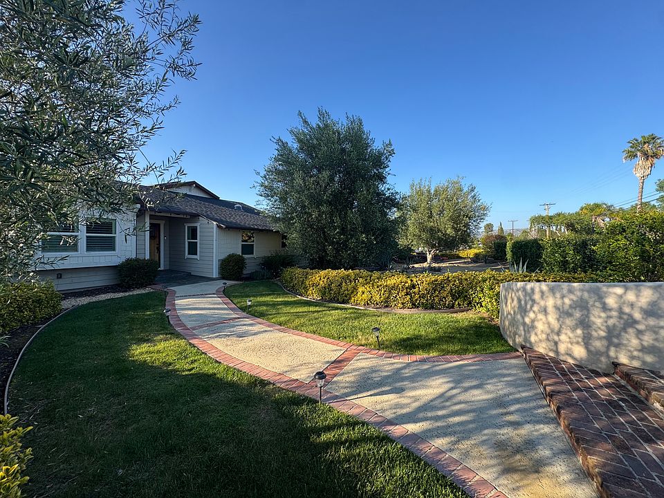 front yard, privacy hedge