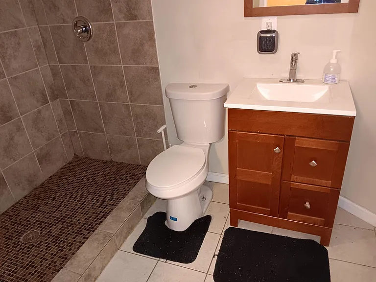 Bathroom in basement