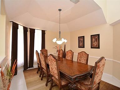 Separate formal dining area.