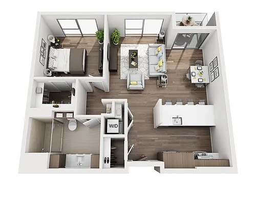 Floor plan A1B