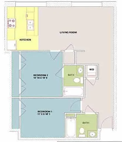Floor plan Masonry BF-B1