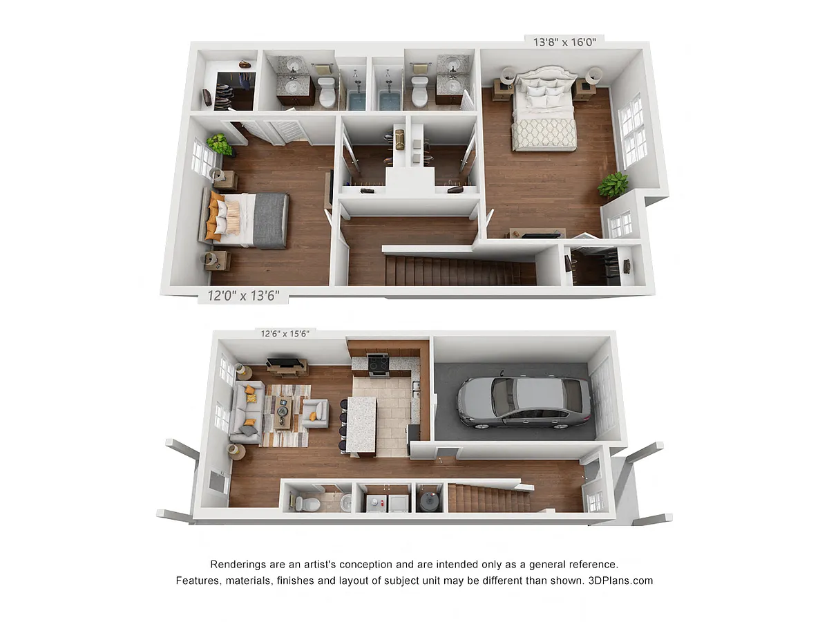 Floor plan Prairie Creek