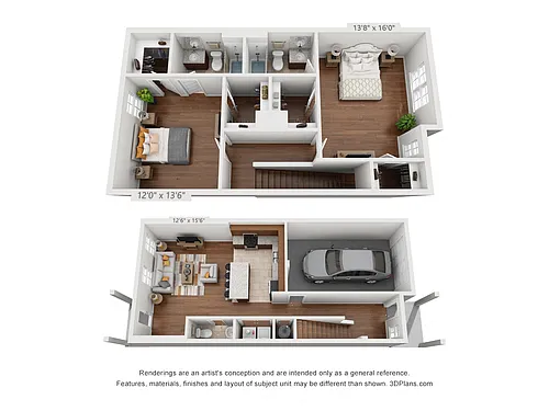 Floor plan Prairie Creek