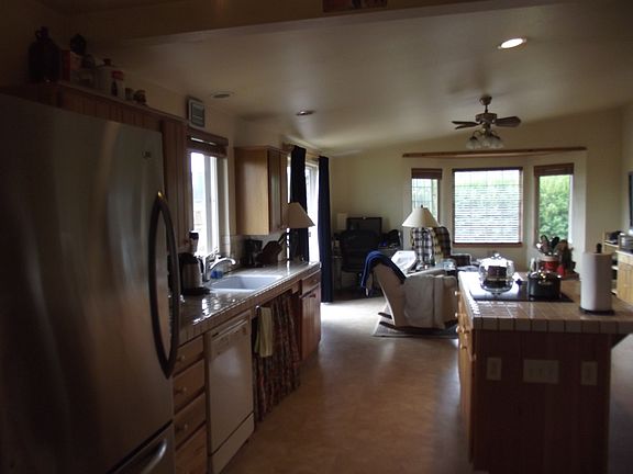kitchen & family room