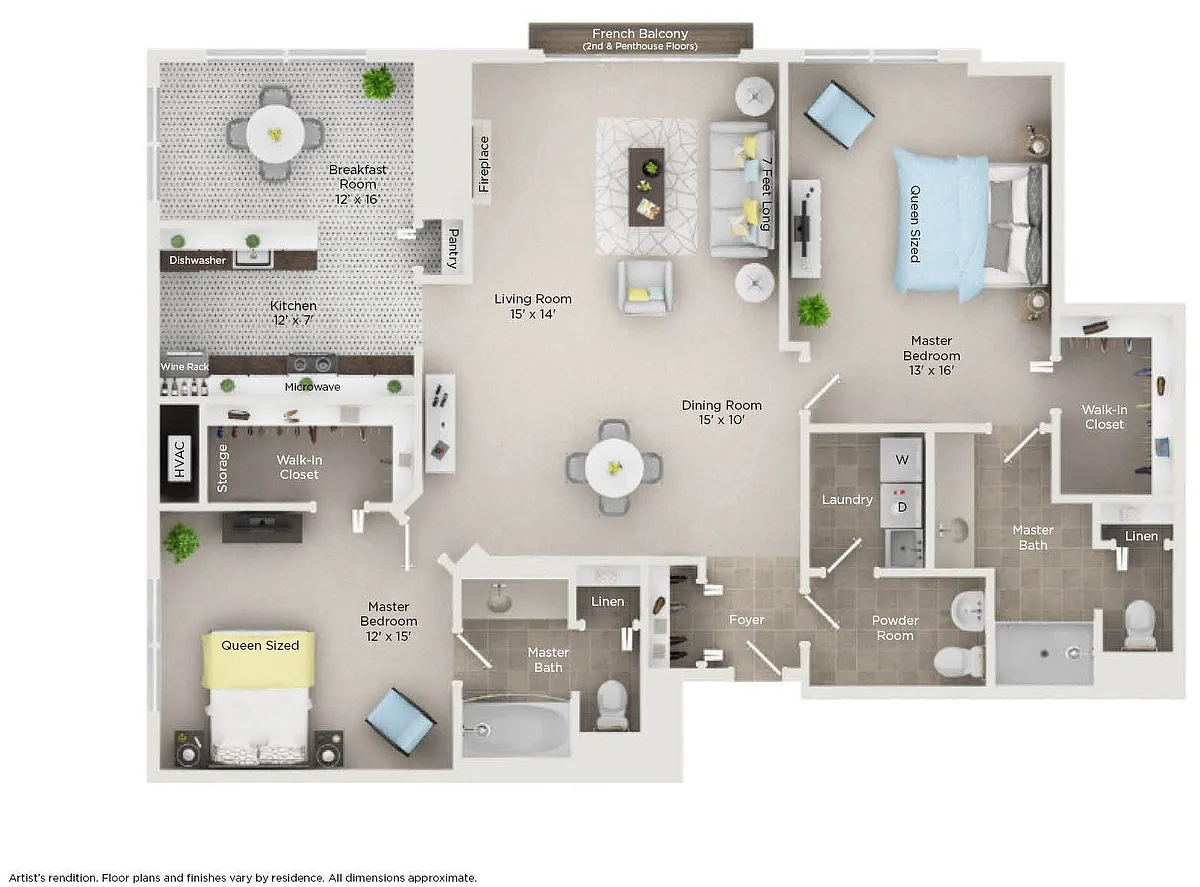 Floor plan C2