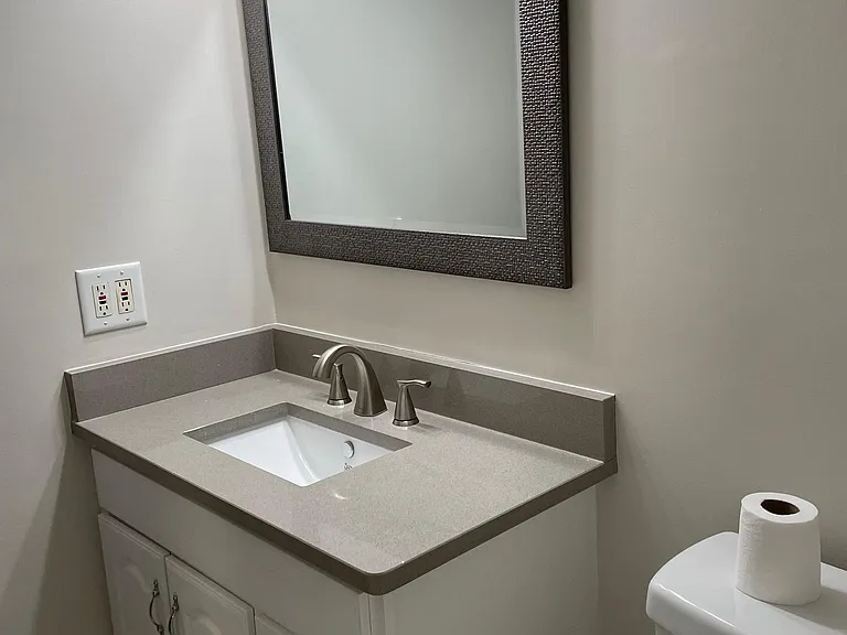 Bathroom in basement