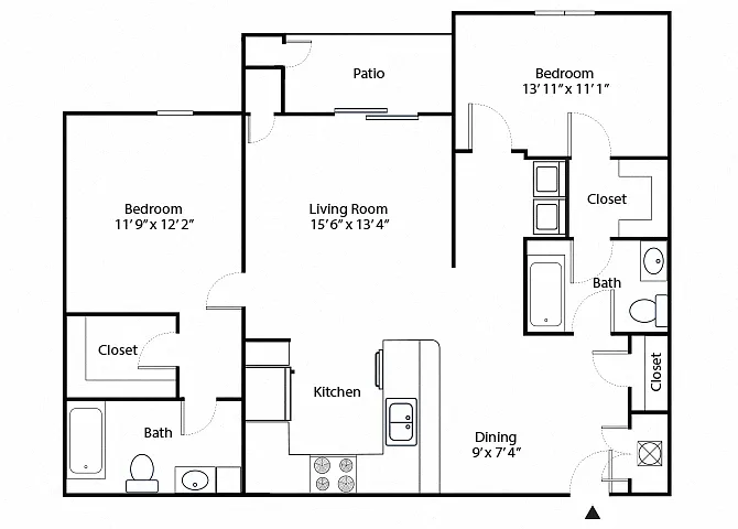 Floor plan Oak