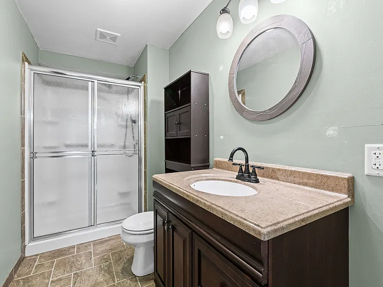 Basement bath