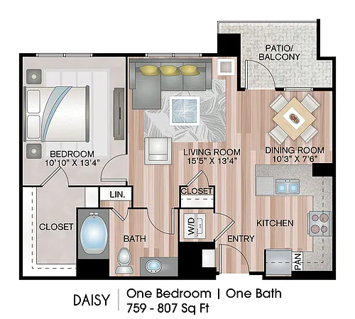 Floor plan Daisy