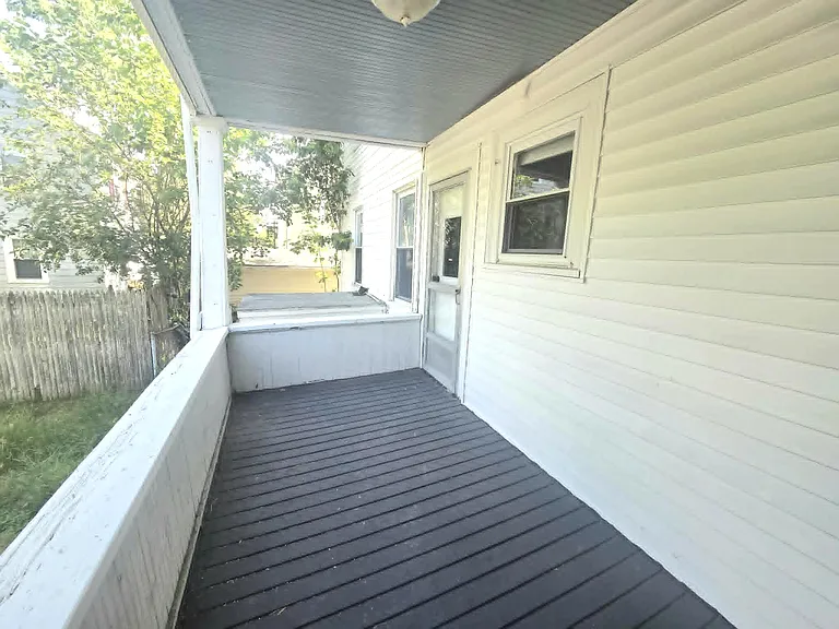 Private Porch and Rear Entrance