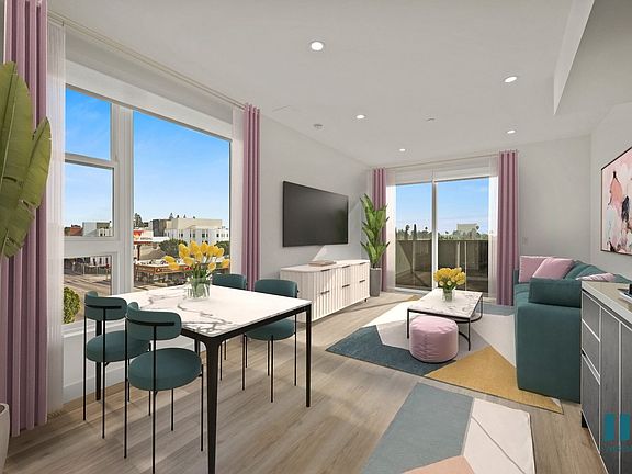 Open-Concept Floor Plan with Large-Size Windows and Natural Light - Pear Floor Plan