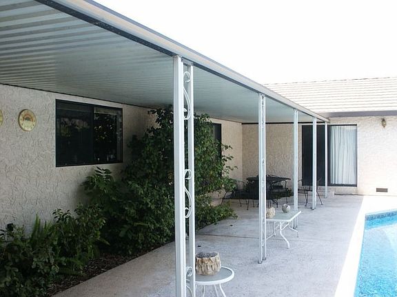 Covered patio
