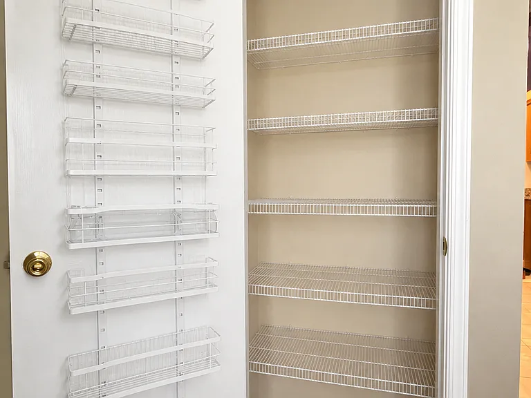 Pantry off of kitchen