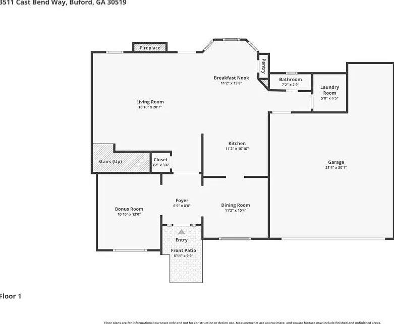 4 bed, 2.5 bath, 2171 sqft, $2,320 — Photo 2