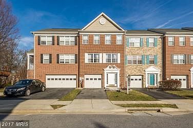 End of group with 2 car garage