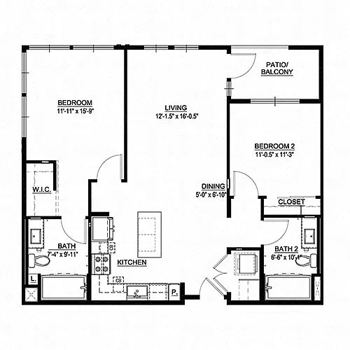 Floor plan B4
