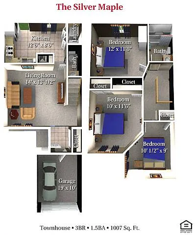 Floor plan The Silver Maple
