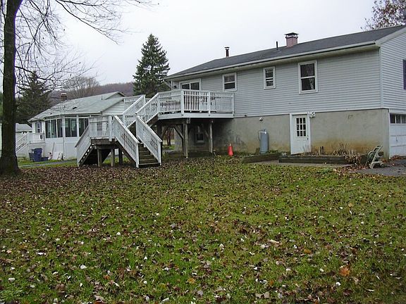 Large Back Yard Deck