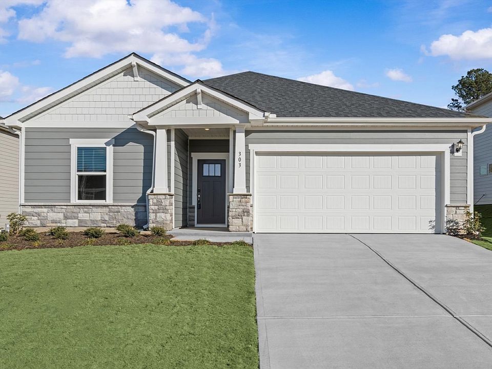 The Gibson floorplan modeled at Cedar Shoals.