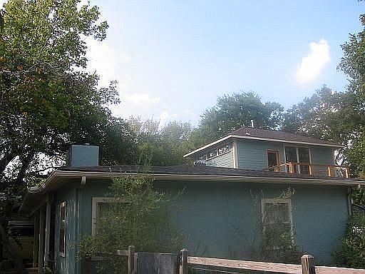 both houses from side