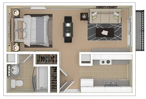 Floor plan E1