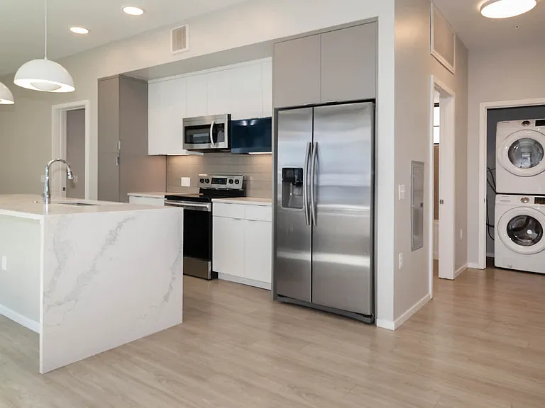 Kitchen with Stainless Steel Appliances