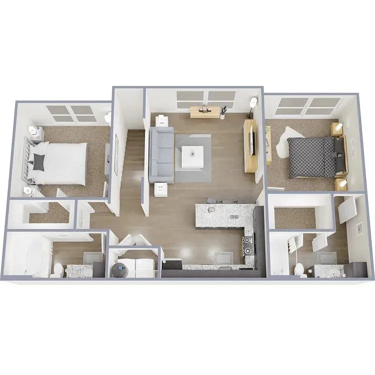 Floor plan B3