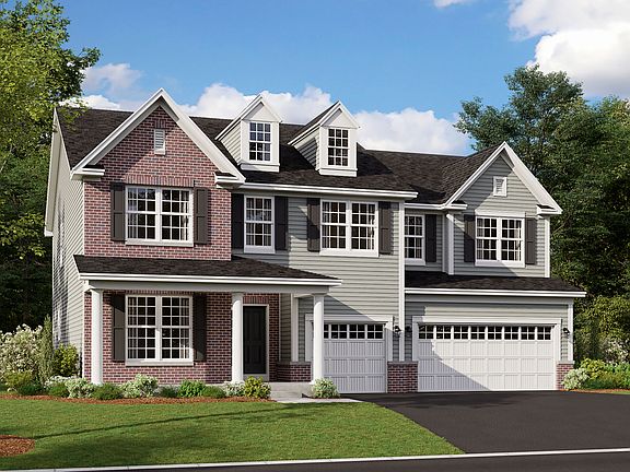 Hudson Elevation Colonial Revival
