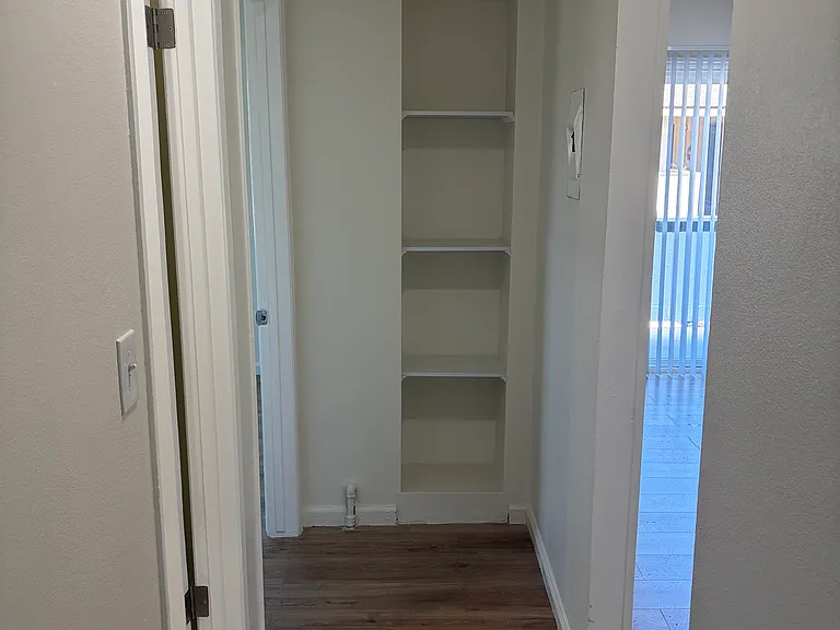 Hallway with Shelfing
