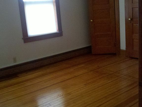 Bedroom with two closets