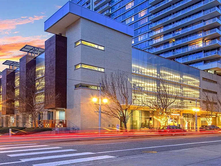 Exterior building photo of Griffis South Waterfront in Portland, Oregon.