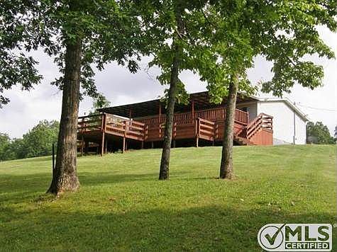 Nice home with large covered porch and deck