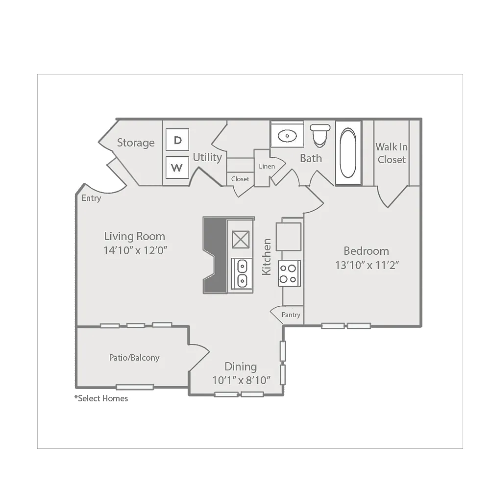 Floor plan The Tahoe