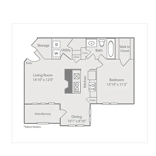 Floor plan The Tahoe