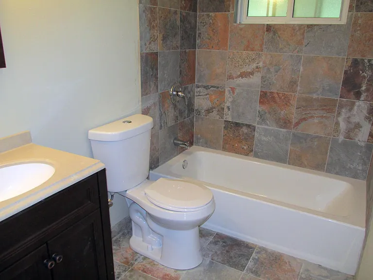 Updated bath new tile
