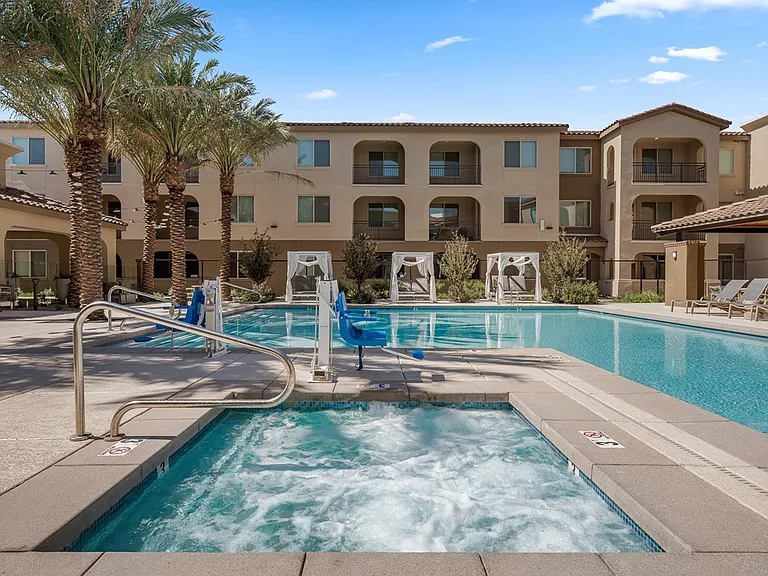 Pool and Jacuzzi