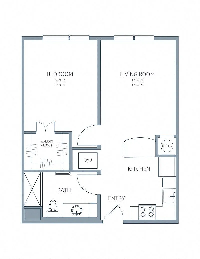 Floor plan Van Gogh A
