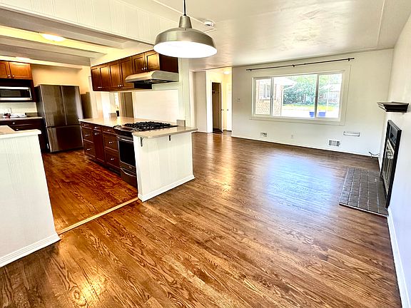 Open dining/living space on 1st floor