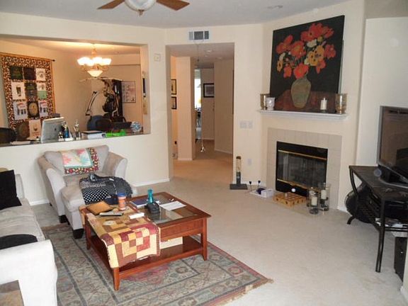 Spacious open concept